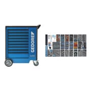 Gedore Carrello portautensili 1500 ES-03 2004 con assortimento di utensili, 325pz.-1