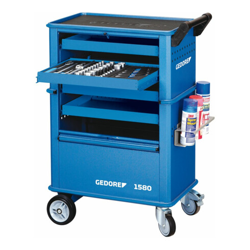 Gedore Carrello portautensili, con 4 cassetti