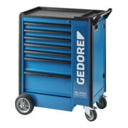 Gedore Carrello portautensili, con 7 cassetti (l 480 x profondità 400mm)-1