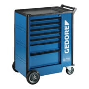 Gedore Carrello portautensili, con 7 cassetti (l 480 x profondità 400mm)-2