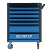 Gedore Carrello portautensili workster highline con assortimento di 147pz.