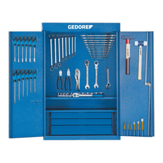 Gedore Cassettiera per utensili con assortimento S 1400 G