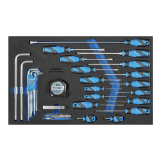 Gedore Check-Tool-module met assortiment