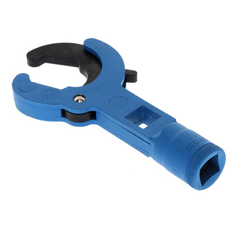 Gedore Chiave a blocco rubinetto, 1/2", per blocchi rubinetto Euro-Konus con vite a camma/esagonale, piatta, 381030