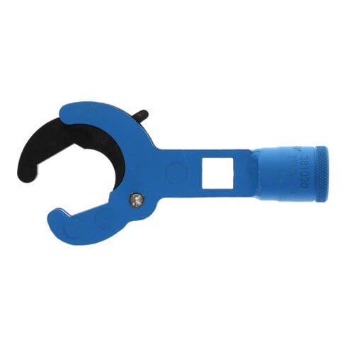 Gedore Chiave a blocco rubinetto, 1/2", per blocchi rubinetto Euro-Konus con vite a camma/esagonale, piatta, 381030
