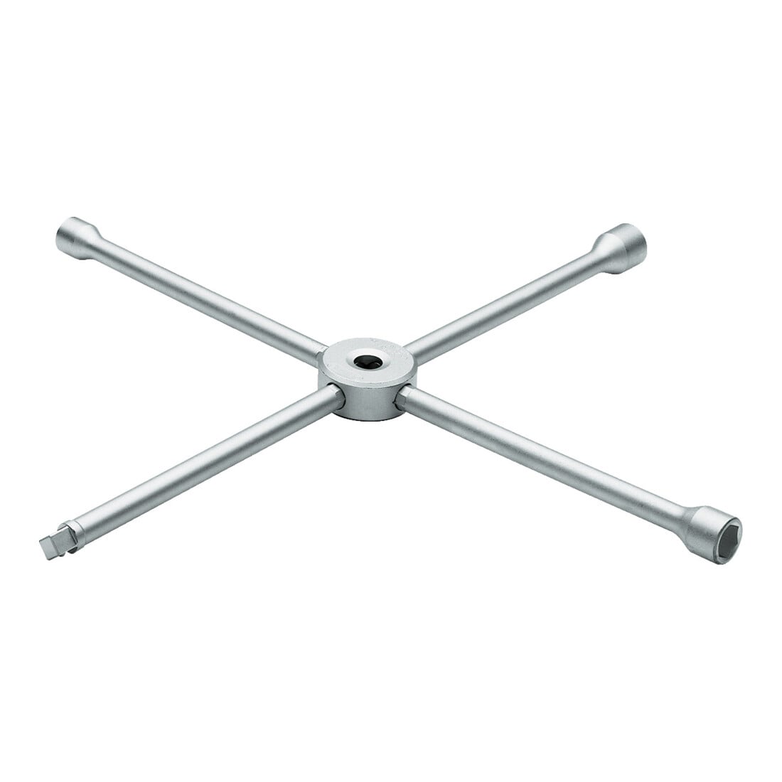 Gedore Chiave a croce, per auto/camion, SW 17 x 19 x 21 mm x 1/2", chiave a croce per ruote, cambio gomme auto, attrezzo, 28 PRV