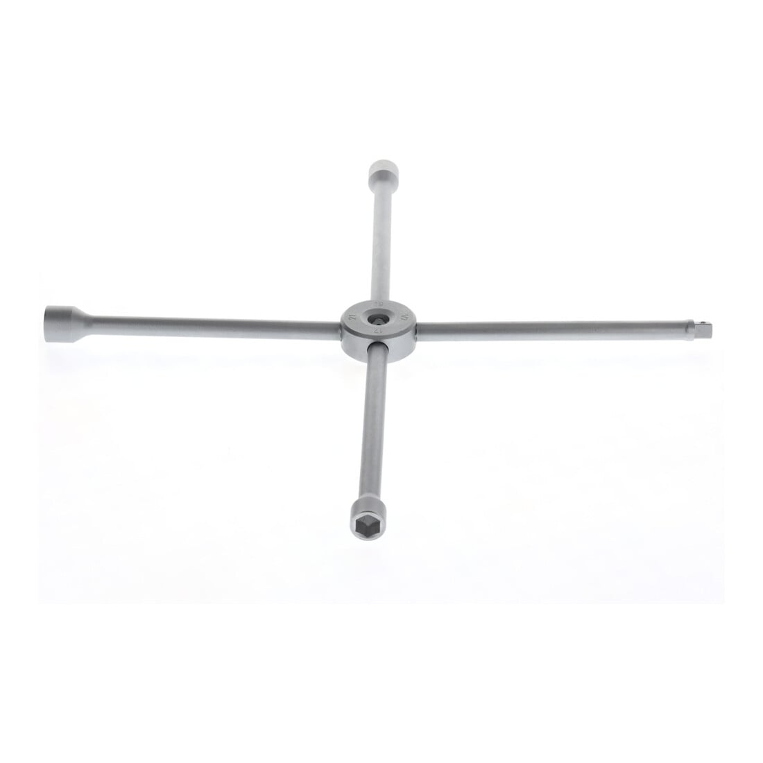 Gedore Chiave a croce, per auto/camion, SW 17 x 19 x 21 mm x 1/2", chiave a croce per ruote, cambio gomme auto, attrezzo, 28 PRV