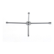 Gedore Chiave a croce, per auto/camion, SW 17 x 19 x 21 mm x 1/2", chiave a croce per ruote, cambio gomme auto, attrezzo, 28 PRV-4