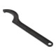 Gedore Chiave a gancio con naso per dadi a scanalatura, SW 68-75 mm, Ø punta 5 mm, chiave inglese, 40 68-75-5