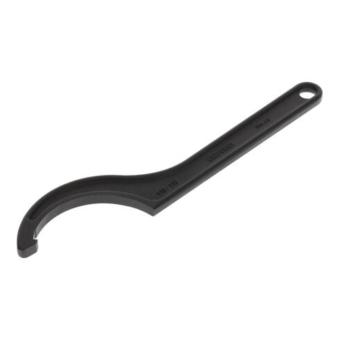 Gedore Chiave a gancio con naso per dadi a tazza, SW 110-115 mm, punta Ø 5 mm, chiave inglese, 40 110-115