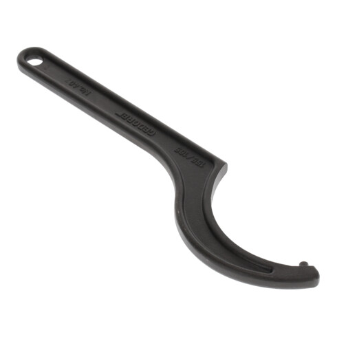 Gedore Chiave a gancio con perno, per dadi a croce, SW 155-165 mm, Ø punta 8 mm, chiave inglese, 40 Z 155-165