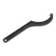 Gedore Chiave a gancio con perno, per dadi a croce, SW 155-165 mm, Ø punta 8 mm, chiave inglese, 40 Z 155-165-5