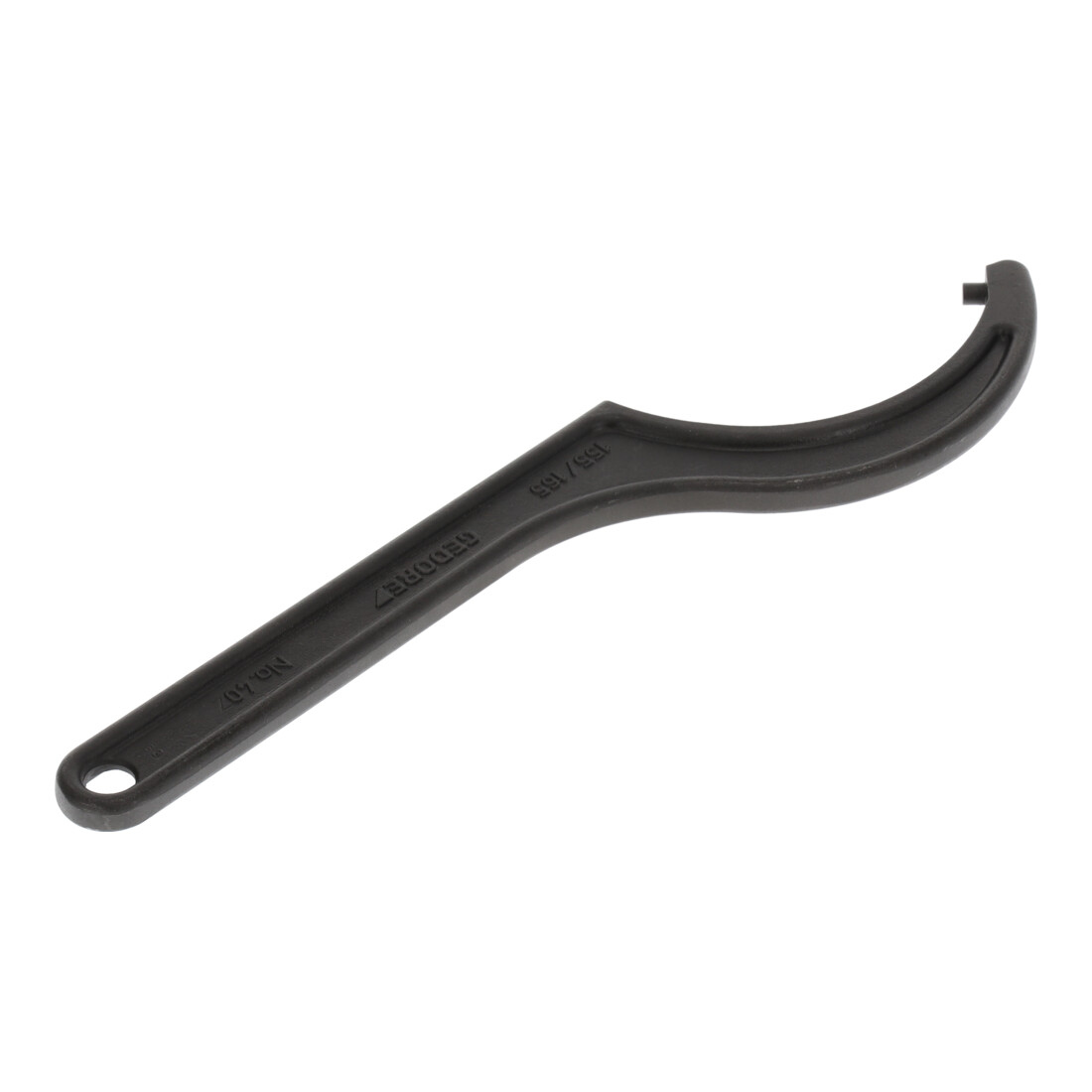Gedore Chiave a gancio con perno, per dadi a croce, SW 155-165 mm, Ø punta 8 mm, chiave inglese, 40 Z 155-165