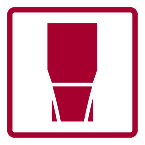 Gedore Rouge ciseau plat pour achoval
