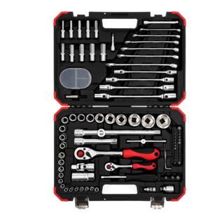 Gedore Clé à douille rouge jeu 1/4+1/2 92 pcs