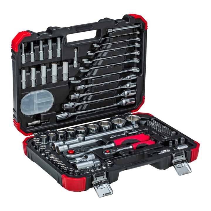 Gedore Clé à douille rouge jeu 1/4+1/2 92 pcs
