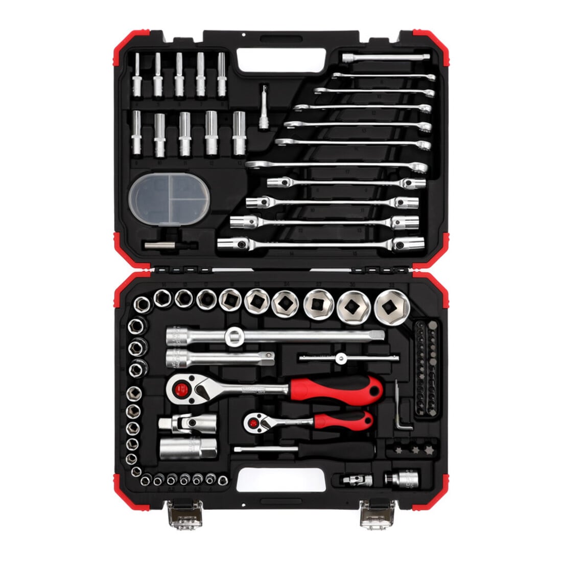 Gedore Clé à douille rouge jeu 1/4+1/2 92 pcs
