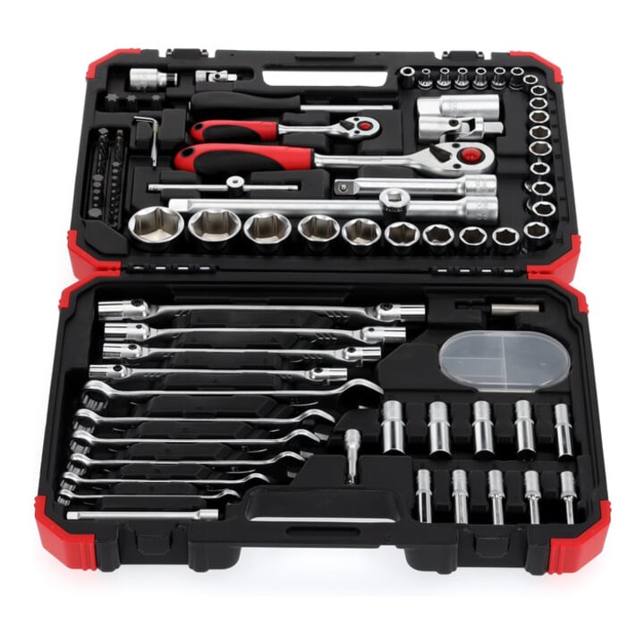 Gedore Clé à douille rouge jeu 1/4+1/2 92 pcs