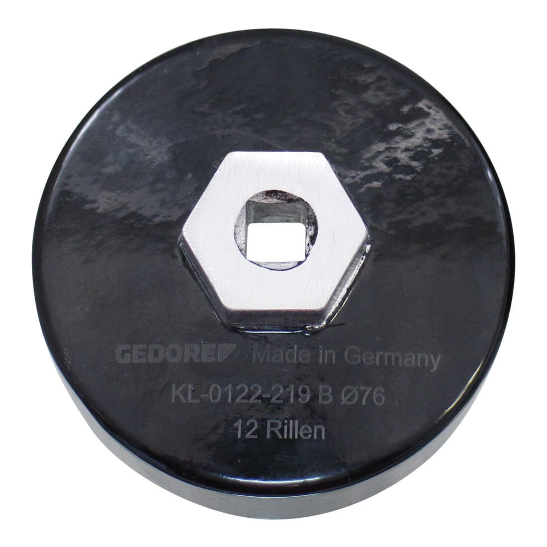 Gedore Clé de filtre à huile alu SW76 gainée