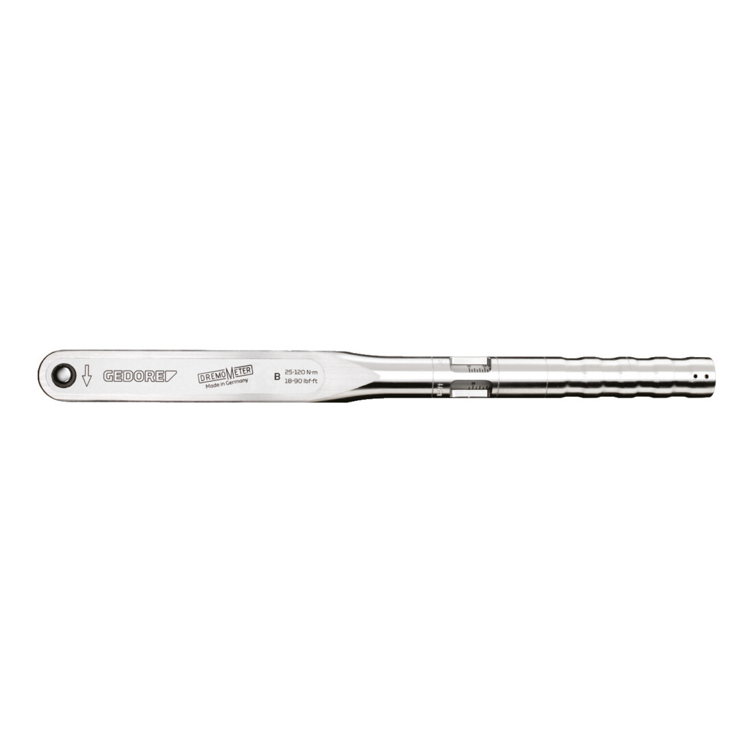 GEDORE Clé dynamométrique DREMOMETER avec carré fixe 120 N·m