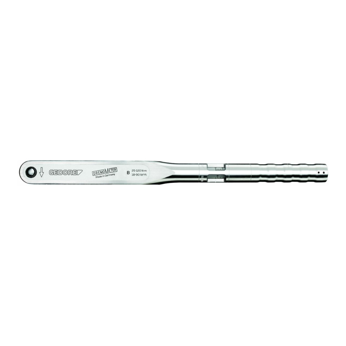 GEDORE Clé dynamométrique DREMOMETER avec carré fixe 120 N·m