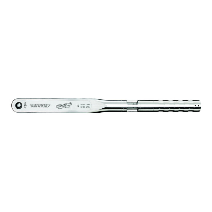 GEDORE Clé dynamométrique DREMOMETER avec carré fixe 120 N·m