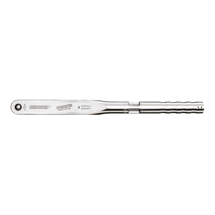 GEDORE Clé dynamométrique DREMOMETER avec carré fixe 120 N·m