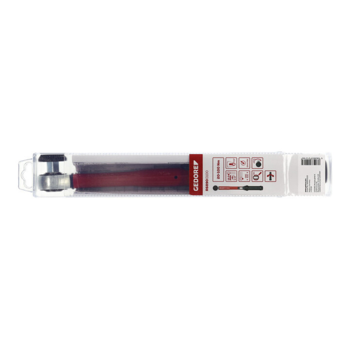 Gedore Clé dynamométrique R68900100 20-100 Nm 1/2" GedoreRED