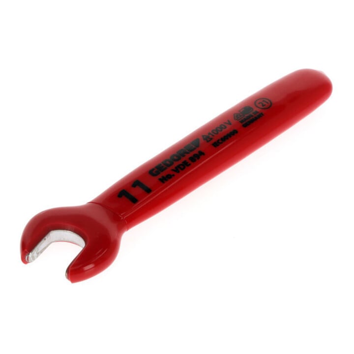 Gedore Clé plate à œil VDE 11 mm rouge/jaune isolée 1000 V