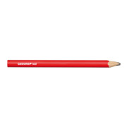 Gedore Crayon de charpentier 75 mm ovale rouge 12 pièces