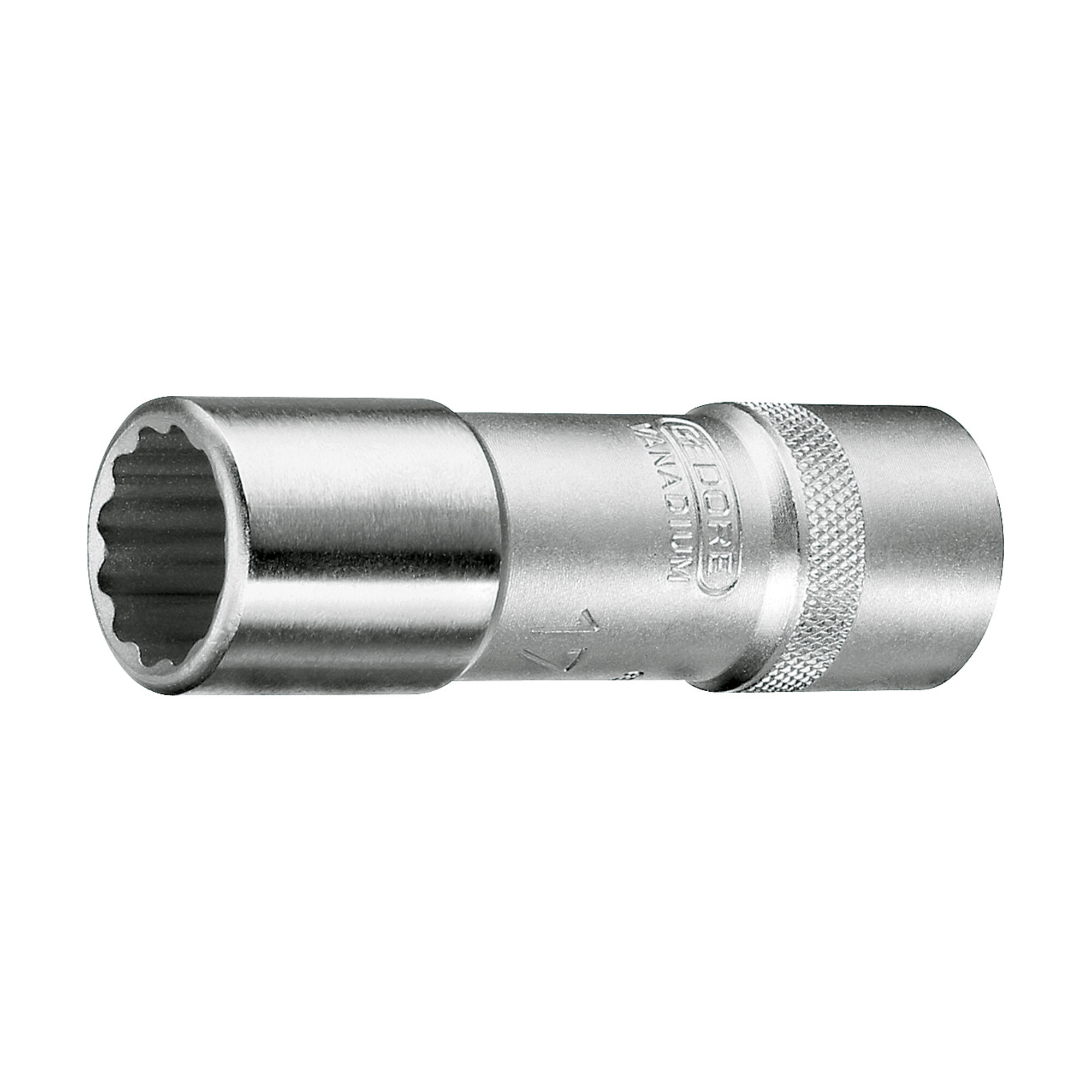 Gedore D 19 L 19 Steckschlüsseleinsatz 1/2", lang UD-Profil 19 mm