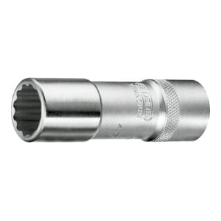 Gedore D 19 L 21 Steckschlüsseleinsatz 1/2", lang UD-Profil 21 mm
