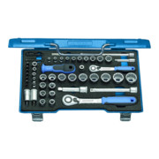 Gedore D 30 TX20 U-20 Set chiavi a bussola 3/8" + 1/4", 50 pezzi