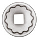 Gedore D 32 1.1/8AF Dop 3/4" UD-profiel 1.1/8"