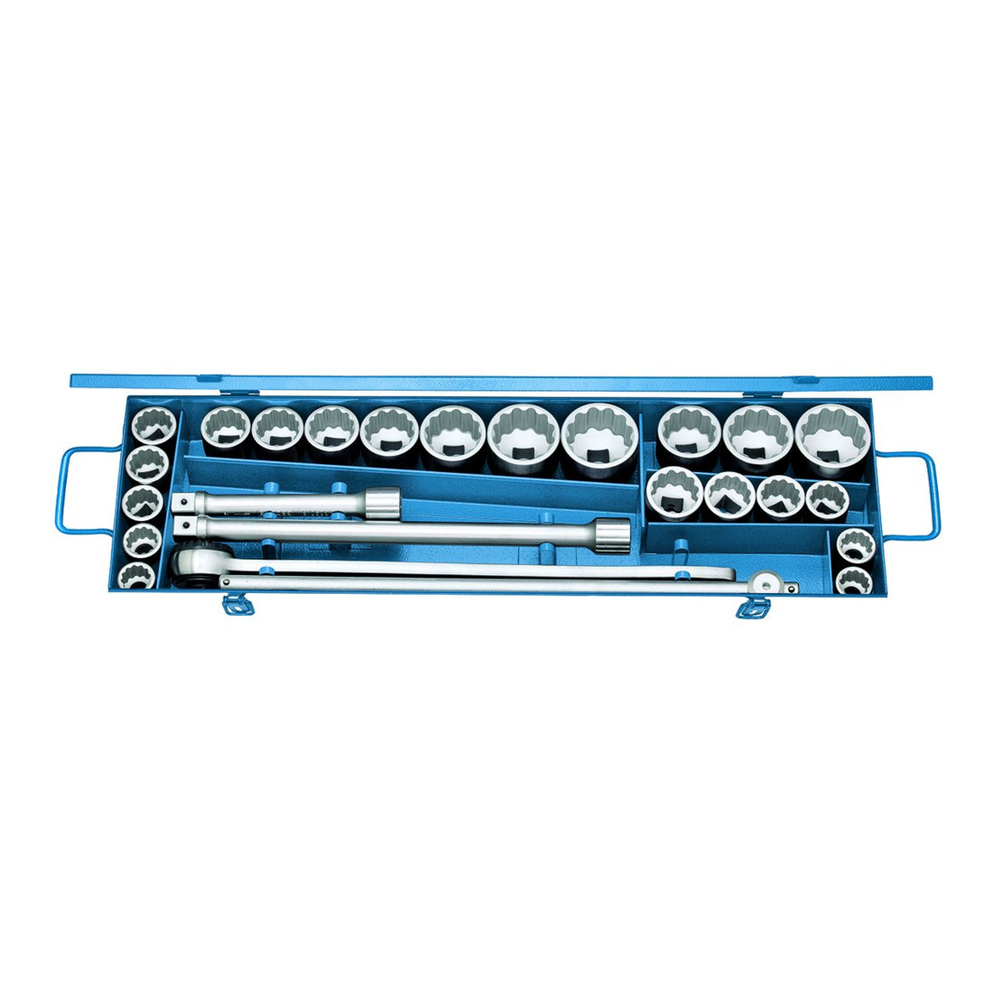 Gedore D 32 EMAU-2 Steckschlüssel-Satz 3/4" 25-teilig UD-Profil mm+ZOLL