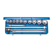 Gedore D 32 EMU-2 Set chiavi a bussola 3/4" 14 pz profilo UD 22-50 mm-1