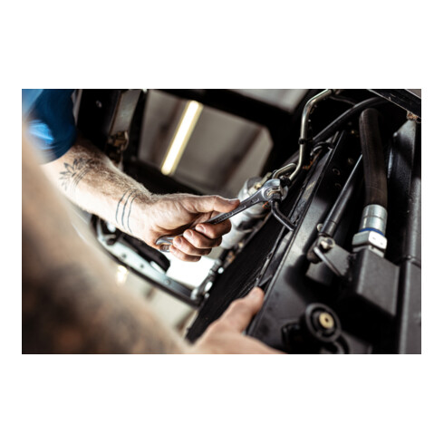 Gedore Doppelringschlüssel 400 MM, offen (metrisch)