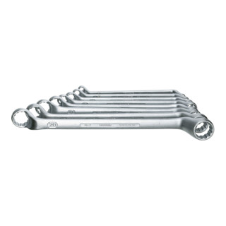 Gedore Doppelringschlüssel-Satz 8-teilig, 6-22 mm, tiefgekröpft