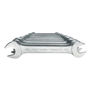 Gedore double jeu de clés à fourche 12 pièces 6x7 - 27x32 mm