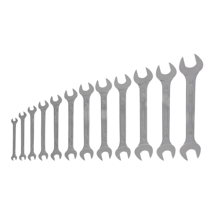 Gedore double jeu de clés à fourche 12 pièces 6x7 - 27x32 mm