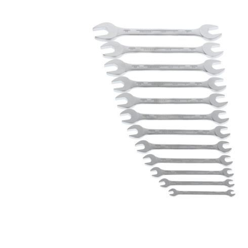 Gedore double jeu de clés à fourche 12 pièces 6x7 - 27x32 mm