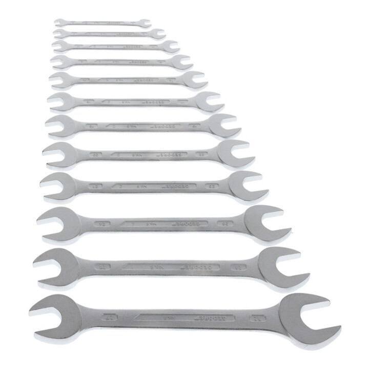 Gedore double jeu de clés à fourche 12 pièces 6x7 - 27x32 mm