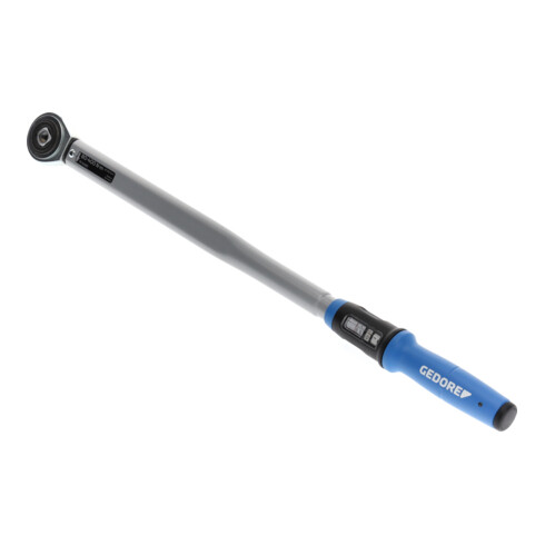 Gedore Drehmomentschlüssel mit Vierkantantrieb, 3/4", umsteckbar, Einstellskala, 80-400 Nm, 694,5 mm lang, TF-K400