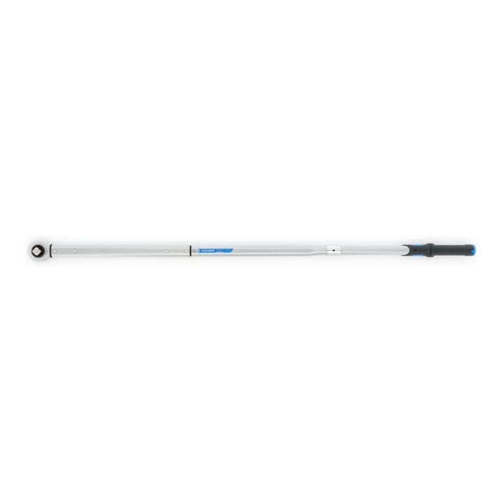 Gedore Dremaster Drehmomentschlüssel, 3/4 Zoll, 250-850 Nm, Mit Durchsteckvierkant und Stiftsicherung, Stahlrohr, Silber/Schwarz/Blau