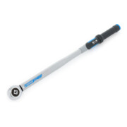 Gedore Dremaster Drehmomentschlüssel, 3/4 Zoll, 80-400 Nm, Mit Durchsteckvierkant und Stiftsicherung, Stahlrohr, Silber/Schwarz/Blau
