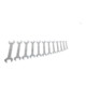 Gedore dubbele steeksleutelset 12 delig 6x7 - 30x32 mm