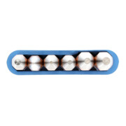 Gedore Durchtreiber-Satz, 6-teilig, Splinttreiber-Set im PVC-Halter, gehärtet, angelassen, Stahl, Werkzeug, 8753680-2