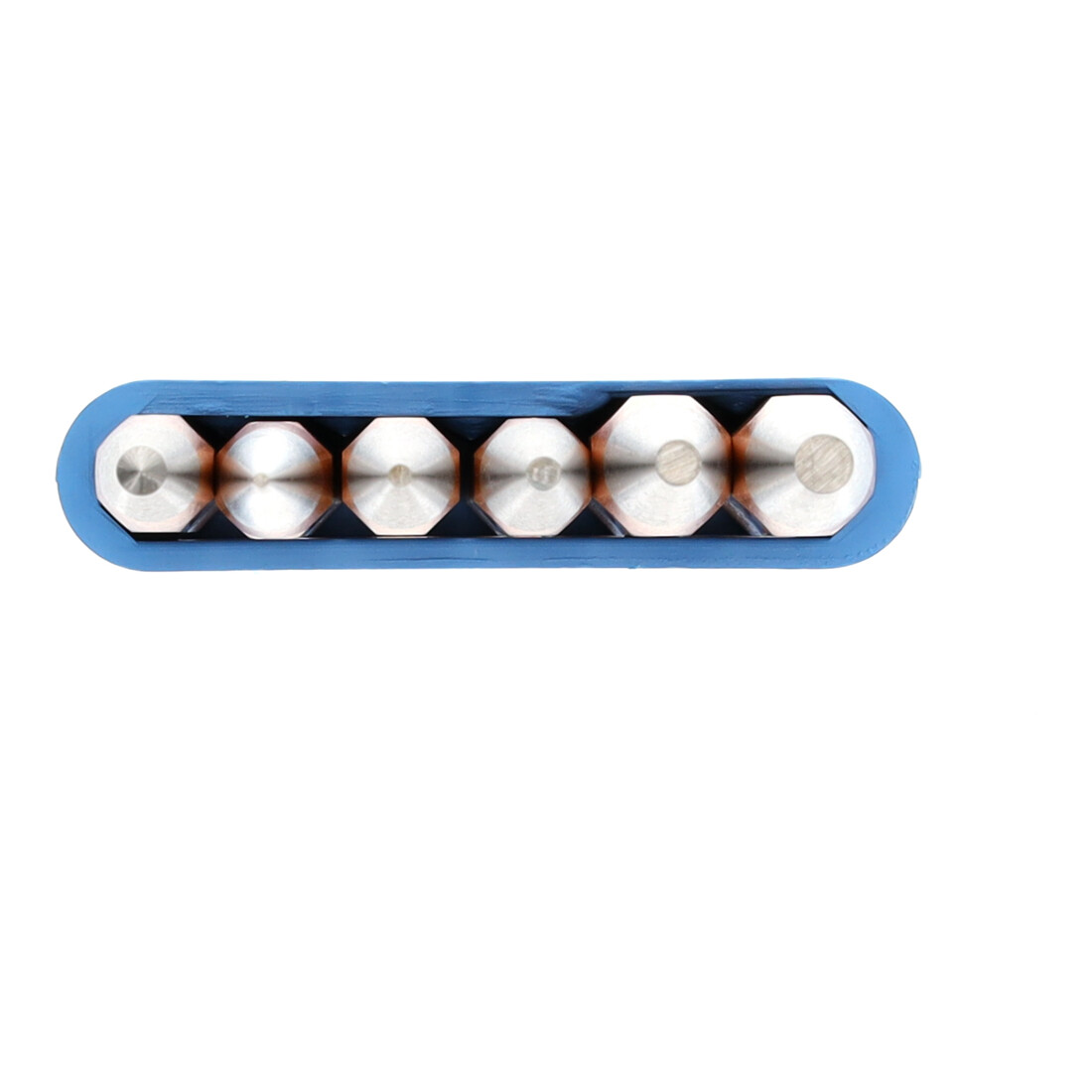 Gedore Durchtreiber-Satz, 6-teilig, Splinttreiber-Set im PVC-Halter, gehärtet, angelassen, Stahl, Werkzeug, 8753680