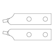 Gedore E-8000 J 51 Set vervangende hoekige punten Ø 3,5 mm