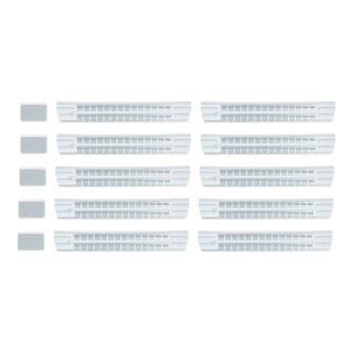 Gedore E-S WSL-15 Set assortito monoblocco per workster 15 pezzi